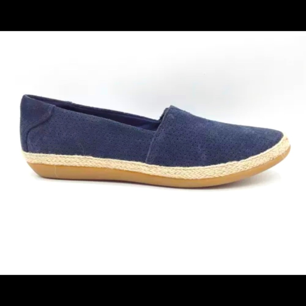 Clarks Collection Navy Blue Espadrilles